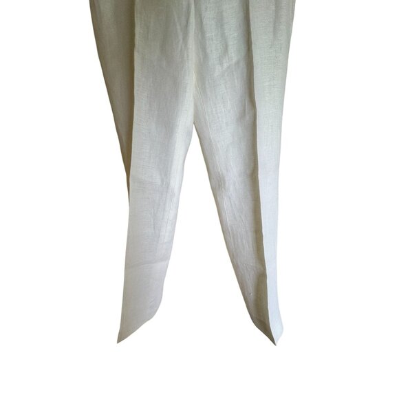 Jones New York Womens Slim Fit Linen Pants Size 6 - Picture 4 of 6